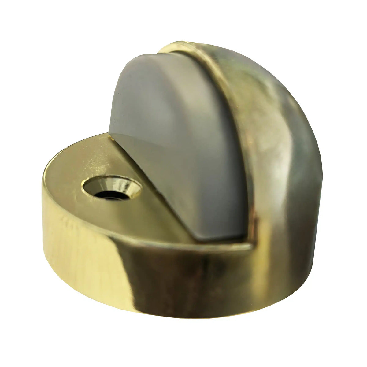 Floor Mounted High-Profile 3/8″ Base Dome Stop – Brass – Glaze Hardware
