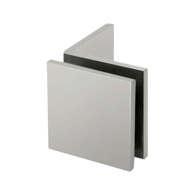 Square Wall Mount Glass Clamp with Leg