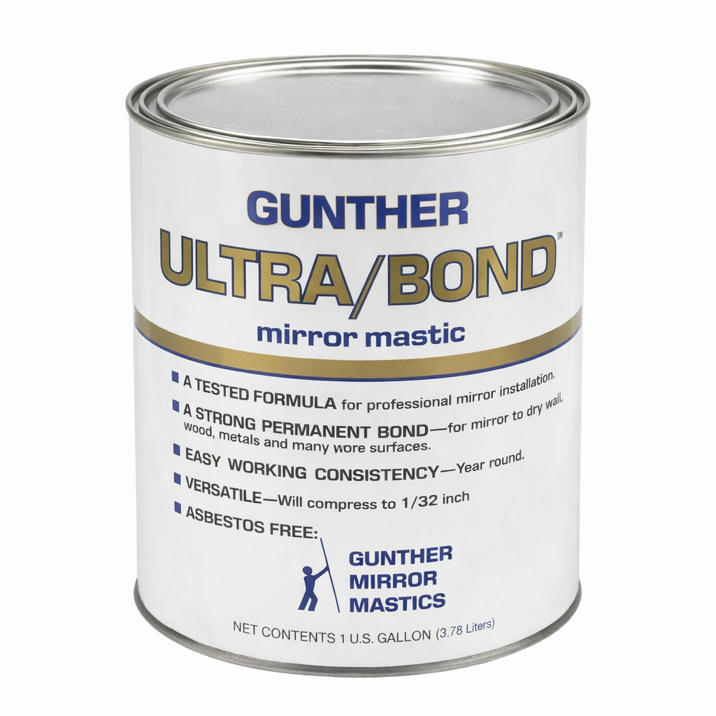 GLZ Gunther Ultra Bond Mastic Gallon - Cream – Glaze Hardware