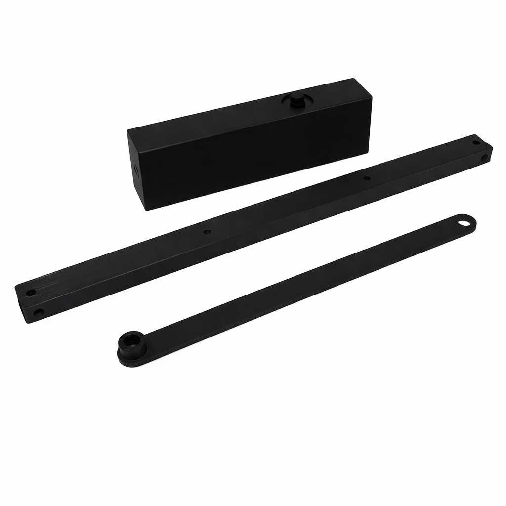 Frame-Less Glass Surface Mount Door Closer – Glaze Hardware