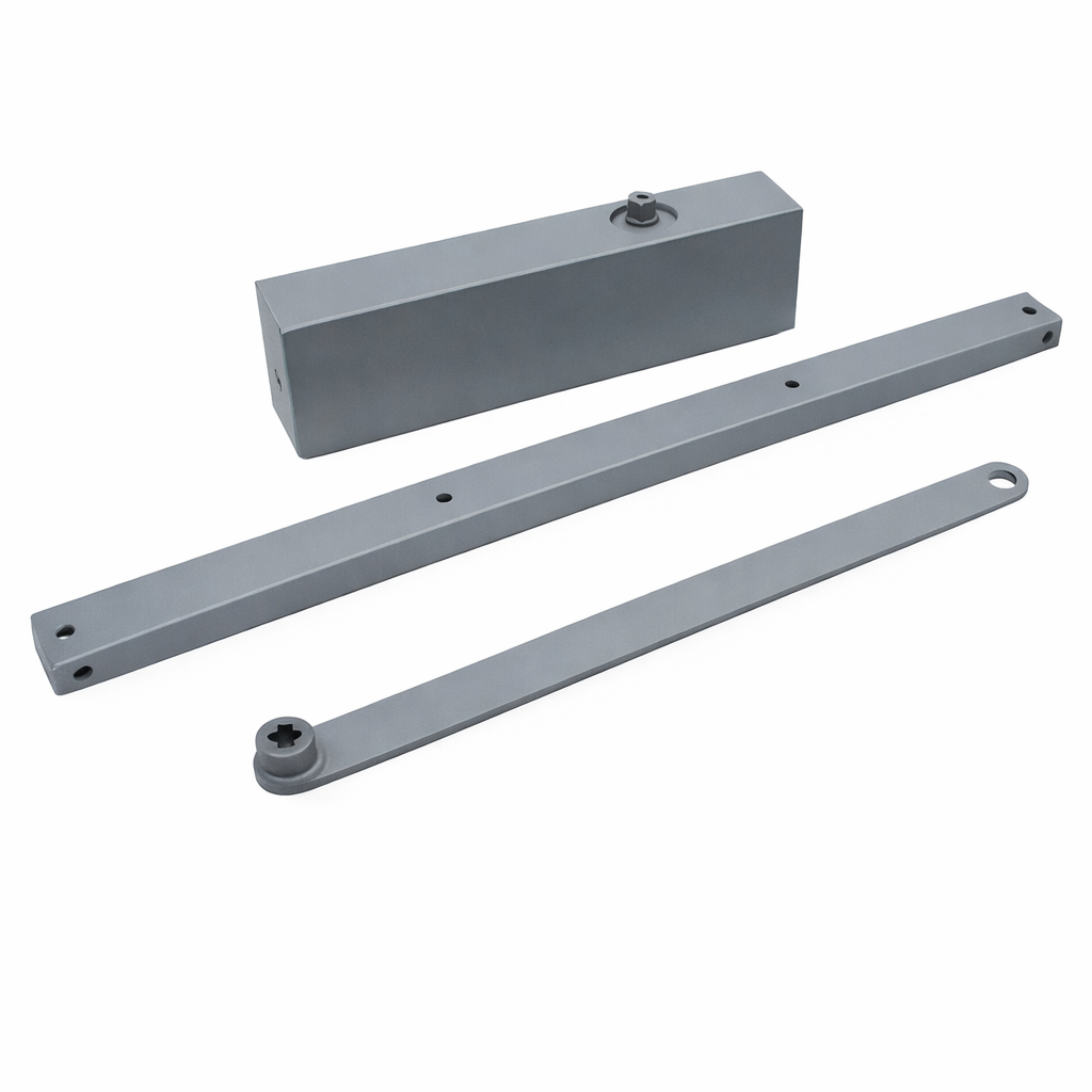 Frame-Less Glass Surface Mount Door Closer – Glaze Hardware