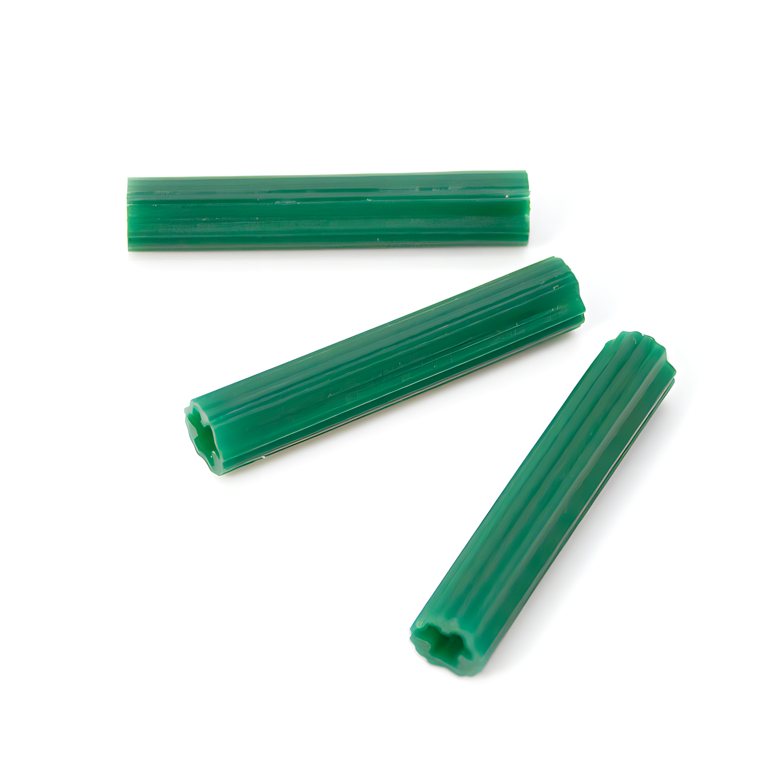 Green - Fluted Expansion Anchors - 1/4